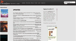 Desktop Screenshot of canadianbookclubs.com